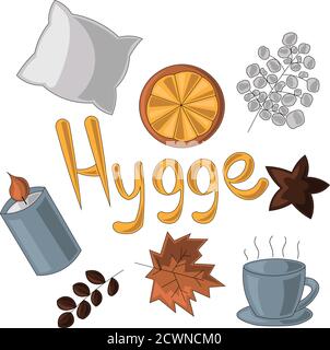 Set von mehreren Elementen zum Thema der Umarmung Stock Vektor