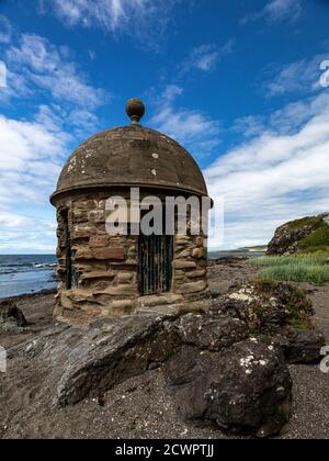 Viktorianischer Umkleideraum, Culzean Castle und Country Park in Ayrshire, Schottland Stockfoto