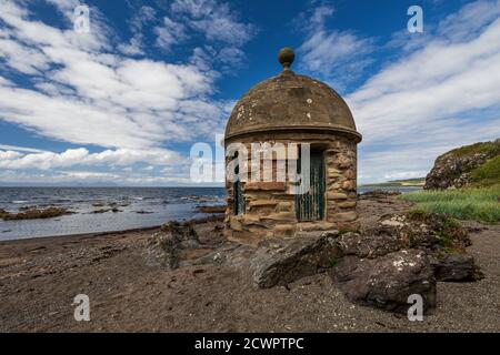 Viktorianischer Umkleideraum, Culzean Castle und Country Park in Ayrshire, Schottland Stockfoto