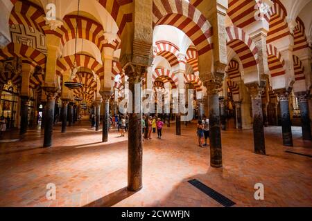 Moschee-Kathedrale von Córdoba, spanien Stockfoto