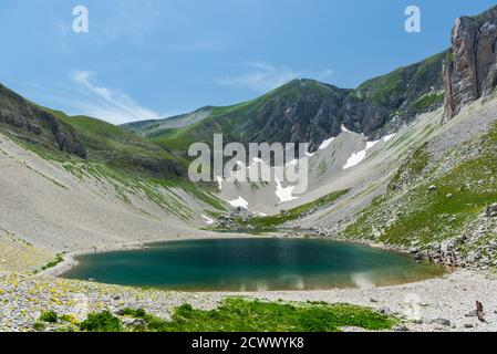 Laghi di Pilato Stockfoto