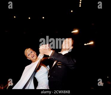 Die Ballsaal-Weltmeisterschaft in der Royal Albert Hall in London. Stockfoto
