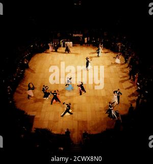 Die Ballsaal-Weltmeisterschaft in der Royal Albert Hall in London. Stockfoto