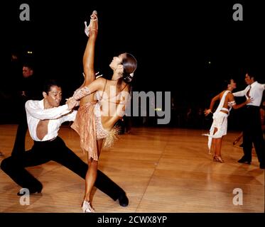 Die Ballsaal-Weltmeisterschaft in der Royal Albert Hall in London. Stockfoto