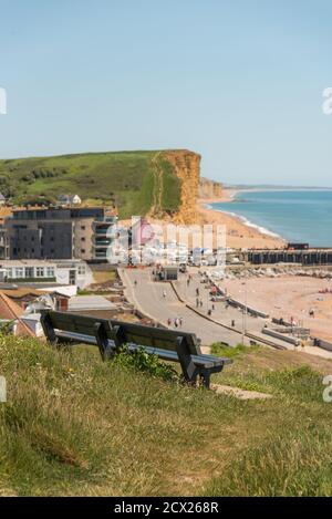 West Bay, Dorset - Heimat von Broadchurch Stockfoto