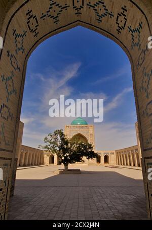 Der Kalon-Moschee, Buchara, Usbekistan Stockfoto