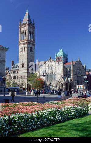 USA, New England, Massachusetts, Boston, Old South Church,Old South Church in Boston, Massachusetts, ist eine historische United Church of Christ congregatio Stockfoto