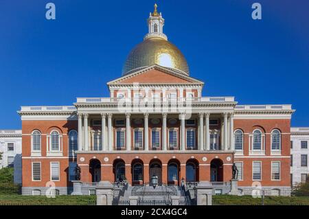 USA, New England, Massachusetts, Boston, Massachusetts State House, Boston Stockfoto