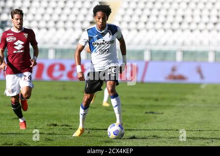 Johan Mojica von Atalanta BC während der Serie EIN Fußballspiel zwischen Turin FC und Atalanta BC im Olympischen Grande Torino Stadium am 26. September 2020 Stockfoto