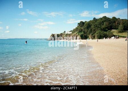 Blackpool Sands Beach, Dartmouth , Devon, England, Vereinigtes Königreich. Stockfoto