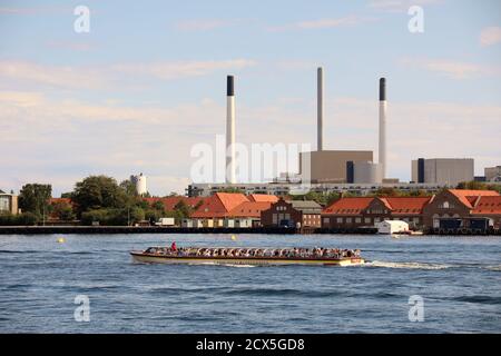 Kopenhagener Küste Stockfoto