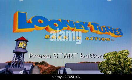 Looney Tunes Back in Action – Sony PlayStation 2 PS2 - nur für redaktionelle Zwecke Stockfoto