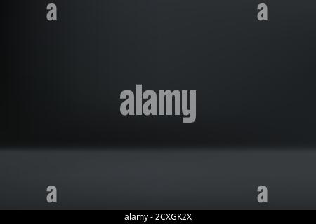 Leere dunkle Farbe Studio-Raum Vorlage für Ihr Design Stock Vektor
