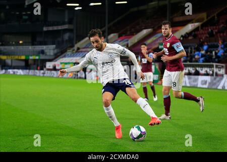 Bernardo Silva (20) von Manchester City kontrolliert den Ball Stockfoto