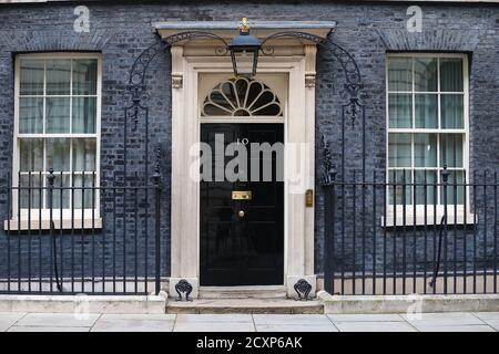 London, Großbritannien. 01. Oktober 2020. Nummer 10 Downing Street. Foto: Paul Lawrenson/Alamy Live News Stockfoto