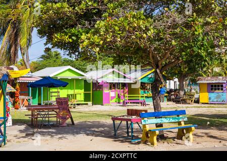 St. Vincent und die Grenadinen, Union Island, Clifton, Outdoor Market Stockfoto