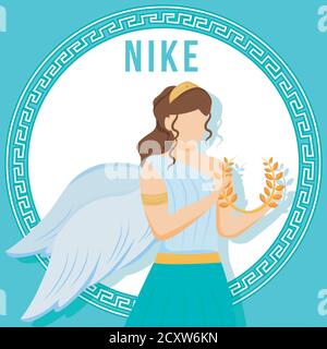 Nike Turquoise Social Media Post Mockup Stock Vektor