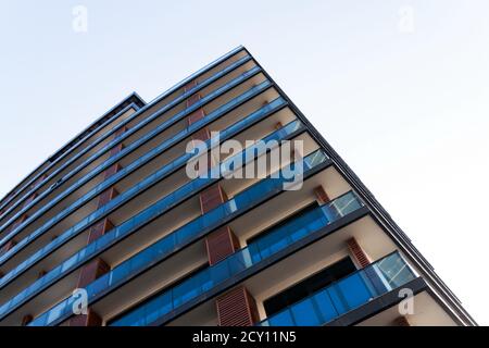 Batumi. Georgien - 28. September 2020: Moderne Wohninfrastruktur in Batumi. Georgien Stockfoto