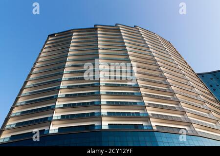 Batumi. Georgien - 28. September 2020: Moderne Wohninfrastruktur in Batumi. Georgien Stockfoto