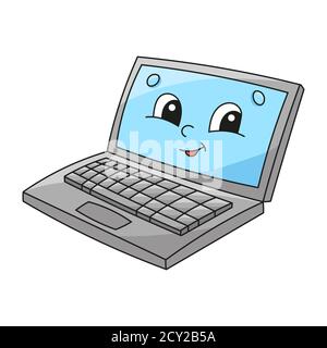 Niedlicher Charakter. Zurück zur Schule. Farbenfrohe Vektorgrafik. Cartoon-Stil. Isoliert auf weißem Hintergrund. Designelement. Vorlage für Ihr Design, b Stock Vektor