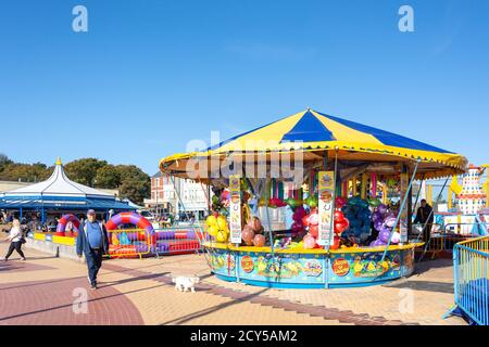 Promenade funfair, Barry Island, Barry (Y Barri), Vale of Glamorgan, Wales, Vereinigtes Königreich Stockfoto