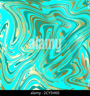 Hintergrundtapete aus Achat aus Marmor Blaugrün Alkohol Tinte Glitzer Gold  detailliert 8k · Creative Fabrica