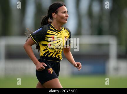 Francesca Ali von Watford Women während der FA Women National Ligaspiel zwischen Watford Women und Oxford United Women at Das Orbital Fasteners Stadiu Stockfoto