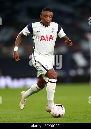 Steven Bergwijn von Tottenham Hotspur während des Playoff-Spiels der UEFA Europa League im Tottenham Hotspur Stadium, London. Stockfoto