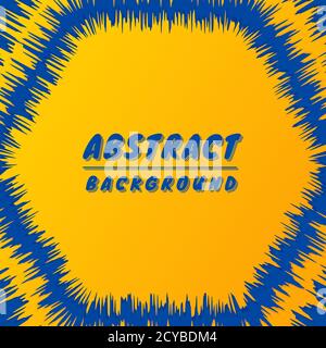 Abstrakt Hintergrund gewellte Form Design bunte Explosion Konzept. vektor-Illustration. Stock Vektor