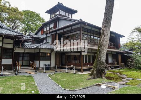 Ehemalige Mitsui Familie Shimogamo Villa in Kyoto, Japan Stockfoto