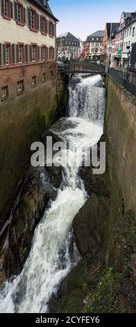 Wasserfälle in Saarburg, Deutschland Stockfoto