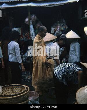 USA Vietnam-Krieg / Vietnamkrieg - Vung Tau Marktplatz Stockfoto
