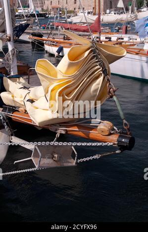 Segelboot Stockfoto