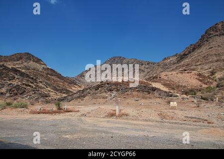 Natur der Berge der Region Asir, Saudi-Arabien Stockfoto