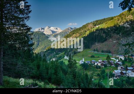 Marmolada, Canazei, Trentino, Südtirol, Italien Stockfoto