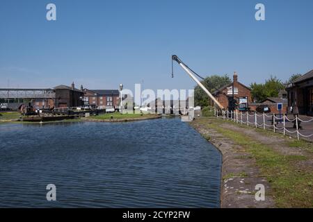 Das Bootsmuseum Ellesmere Port Cheshire im Juli 2020 Stockfoto