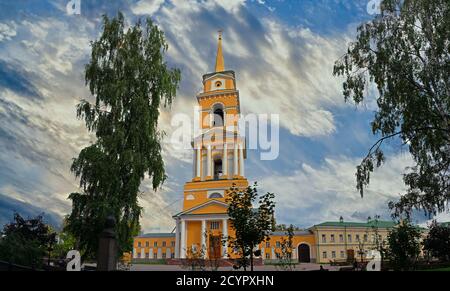 Das Gebäude der Staatlichen Kunstgalerie Perm. Ehemalige Spaso-Preobraschenski Kathedrale Stockfoto