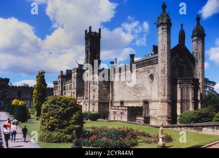 Die alte Kapelle, Alton Towers Stockfoto