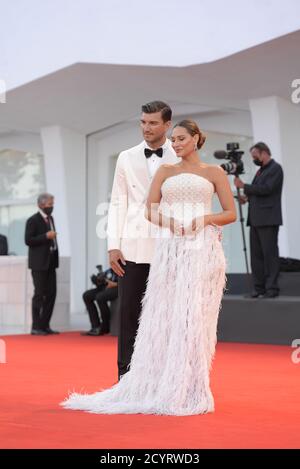 Beatrice Valli nimmt an der Miss MARX-Premiere während der 77. Filmfestspiele Venedig 2020 Teil. Stockfoto