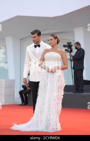 Beatrice Valli nimmt an der Miss MARX-Premiere während der 77. Filmfestspiele Venedig 2020 Teil. Stockfoto