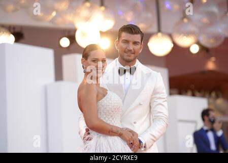 Beatrice Valli nimmt an der Miss MARX-Premiere während der 77. Filmfestspiele Venedig 2020 Teil. Stockfoto