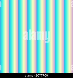 Nahtloses Muster aus Glas konvexem Mosaik, volumetrischen Checkers, Glasblöcke. Holographischer Effekt. Stock Vektor