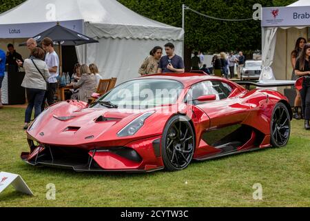 Brabham BT62, Concours of Elegance 2020, Hampton Court Palace, London, Großbritannien Stockfoto