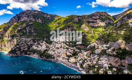 Amalfiküste, Italien Stockfoto