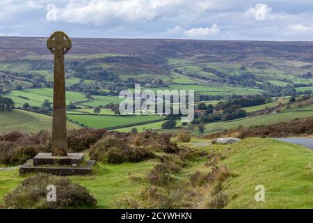 Rosedale im North York Moors National Park im Nordosten Englands. Stockfoto