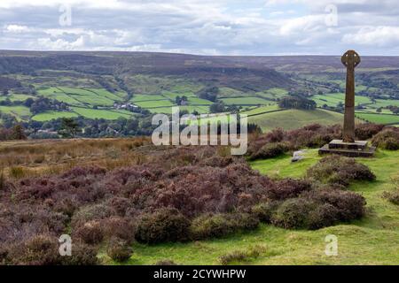 Rosedale im North York Moors National Park im Nordosten Englands. Stockfoto