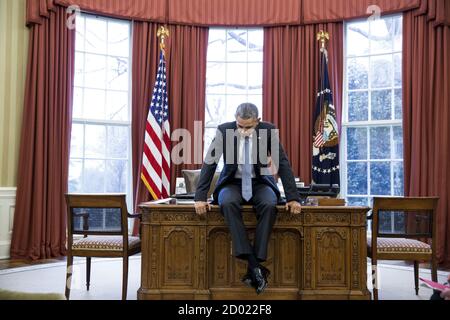 Barack Obama, 'The Way I See IT' (2020) Credit: Pete Souza / Focus Features / The Hollywood Archive. Nur Für Redaktionelle Zwecke Stockfoto