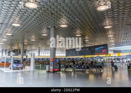 Hannover, 9. August 2020: Terminal C am Flughafen Hannover in Deutschland. Stockfoto