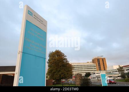 Altnagelvin Area Hospital in Londonderry. Stockfoto