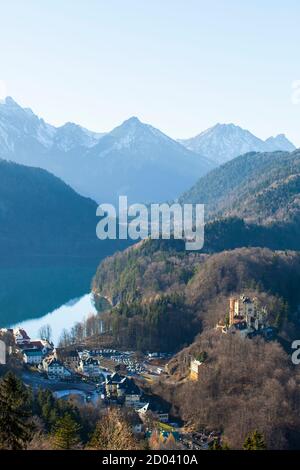 Schloss neuschwanstein in bayern deutschland Stockfoto